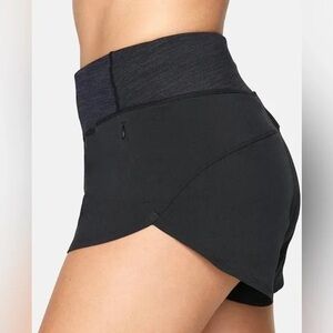 Outdoor Voices Black Athletic Hudson Shorts